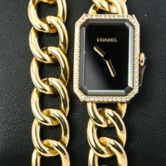 CHANEL Accessories - CHANEL 18k Gold w/ Diamonds Watch H3750 LUXURY